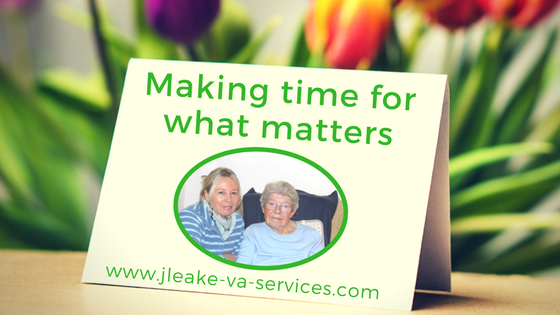 making time for what matters